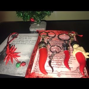 COPY - ItalianCornicelli Amulets set of 6 🇭🇺🌶Evil Eye